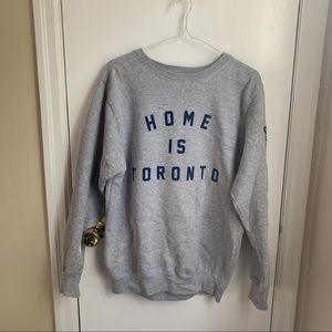 Peace Collective x Toronto Maple Leafs — Home is Toronto crewneck — Unisex S